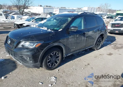 2020 Nissan Pathfinder Sl 4Wd z USA, uszkodzony, nr VIN 5N1DR2CM9LC576380